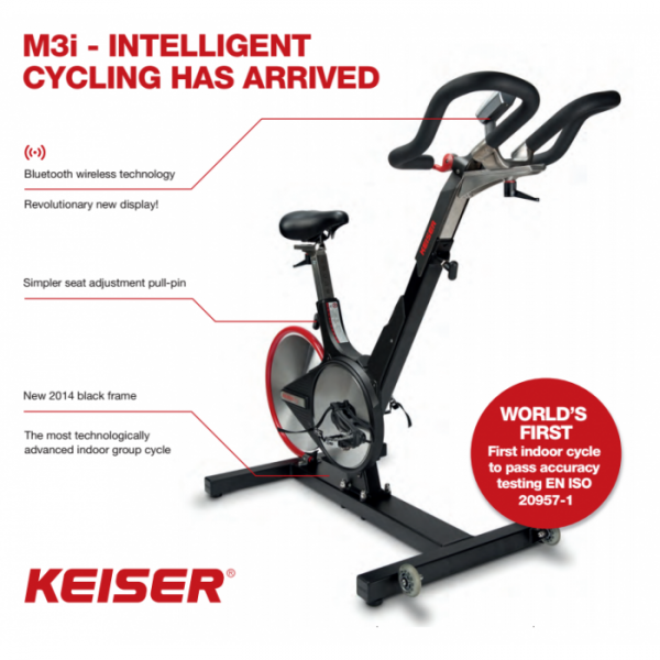 Keiser M3i Bike (Model 5507) Solutions Commercial Fitness